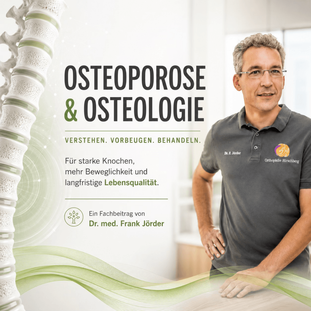 Osteoporose & Osteologie. Dr. med. Frank Jörder informiert über das Thema starke Knochen bzw. Knochengesundheit